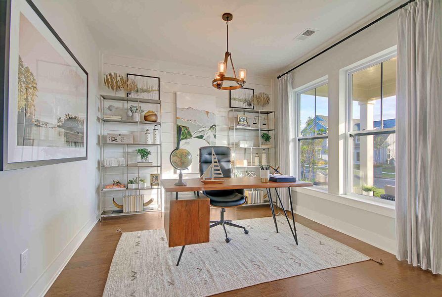 Furnished interior view inside a new home in Nexton - Midtown - The Park Collection, Summerville (Image 12).
