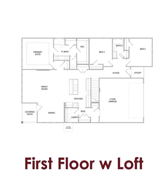 2D floor plan layout of this home in Garland Meadows, Cartersville, GA (Image 2). 2D floor plan layout of this home in Garland Meadows, Cartersville, GA (Image 2).