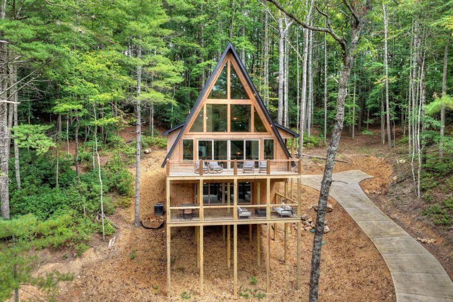 In-progress construction of a new home in , Cherry Log, GA (Image 43). In-progress construction of a new home in , Cherry Log, GA (Image 43).