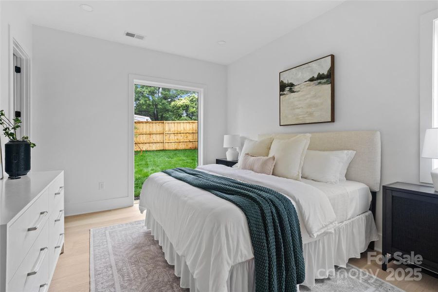Furnished interior view inside a new home in , Charlotte (Image 13).