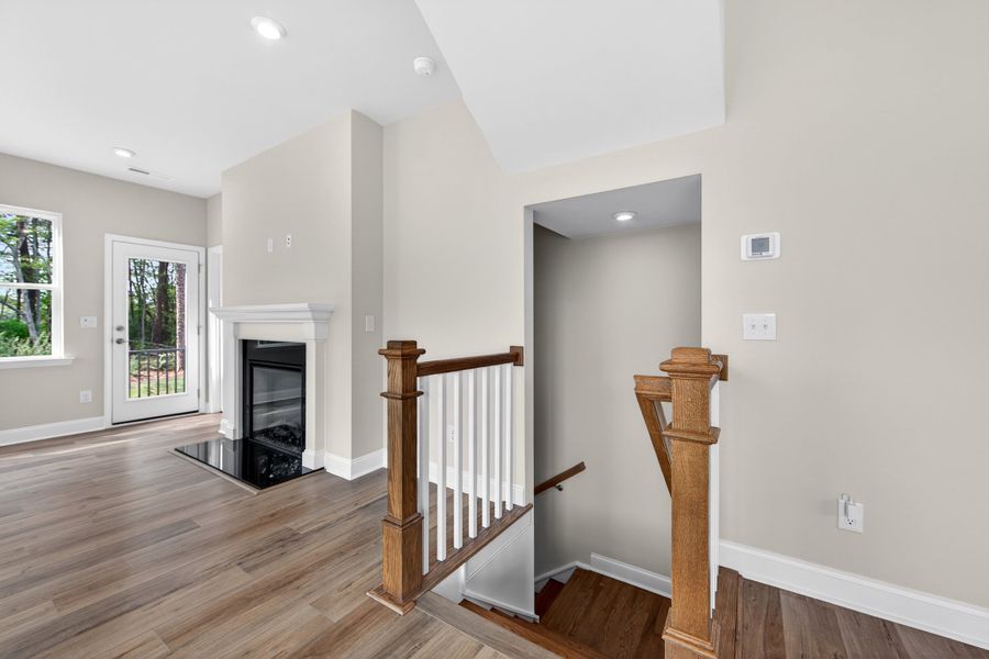 Spacious, unfurnished interior of a new home in Archer Row, Charlotte (Image 31). Spacious, unfurnished interior of a new home in Archer Row, Charlotte (Image 31).