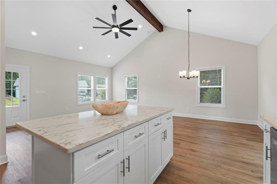 Furnished interior view inside a new home in , Austell (Image 12).