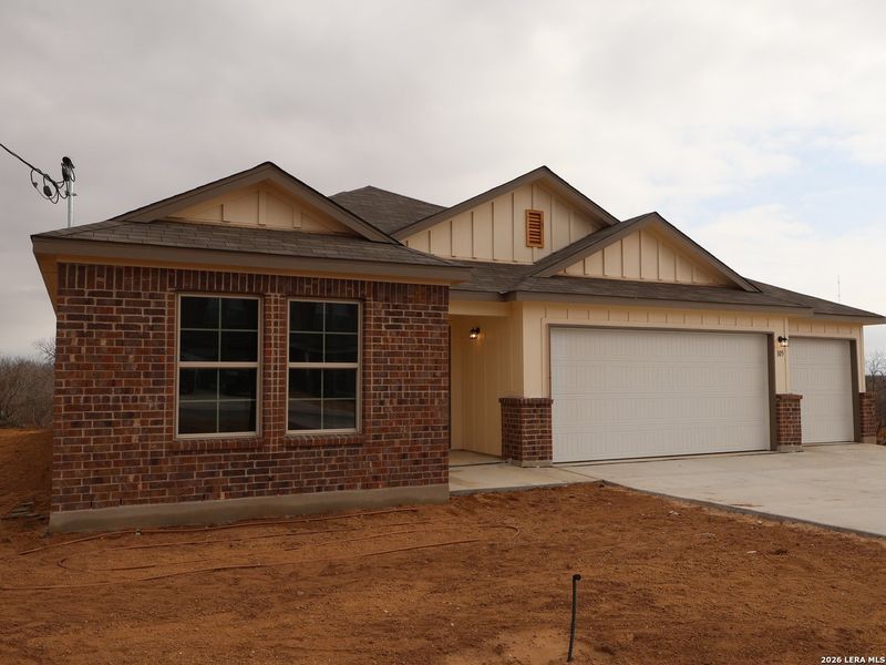 In-progress construction of a new home in Chaparral Ranch, Floresville, TX (Image 20). In-progress construction of a new home in Chaparral Ranch, Floresville, TX (Image 20).