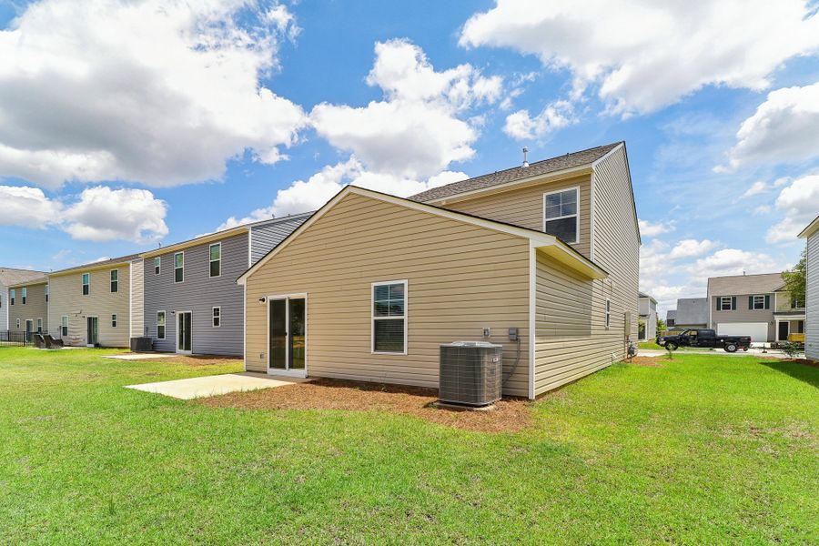 Representative exterior photo of a completed home built from the Helen by Great Southern Homes in Hazelwood, Boiling Springs, SC (Image 8).
