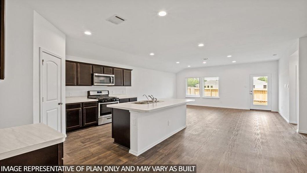 Furnished interior view inside a new home in Grand Pines, Magnolia (Image 6).