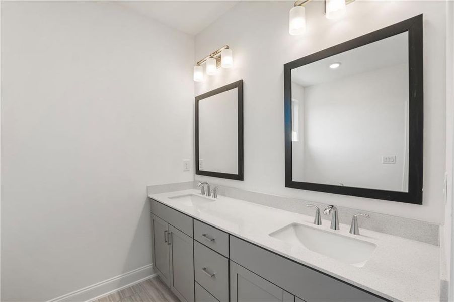 Furnished interior view inside a new home in , Sugar Hill (Image 10). Furnished interior view inside a new home in , Sugar Hill (Image 10).