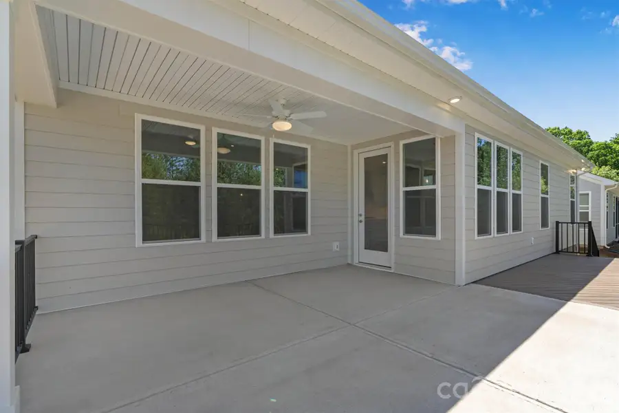 Exterior details and patio area of a home in , Charlotte (Image 22).