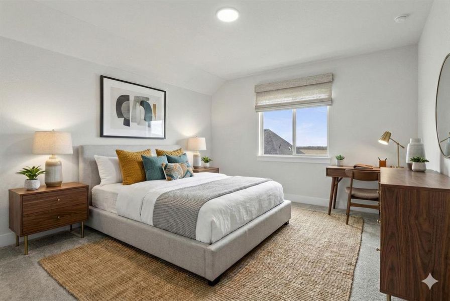 Furnished interior view inside a new home in Callan Village, Lorena (Image 12).