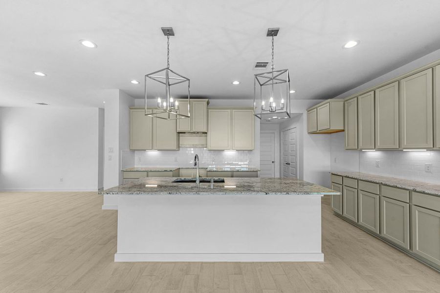 Furnished interior view inside a new home in Huntington Place, Rosharon (Image 12).