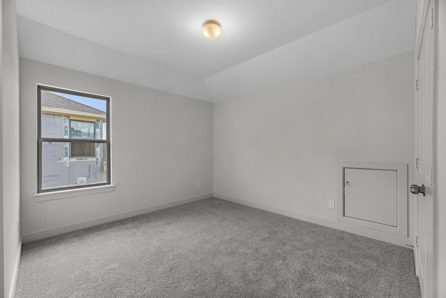 Spacious, unfurnished interior of a new home in Bridgeland, Cypress (Image 18). Spacious, unfurnished interior of a new home in Bridgeland, Cypress (Image 18).