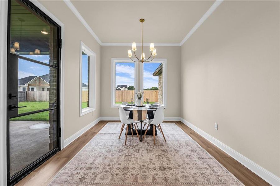 Furnished interior view inside a new home in , Robinson (Image 9). Furnished interior view inside a new home in , Robinson (Image 9).