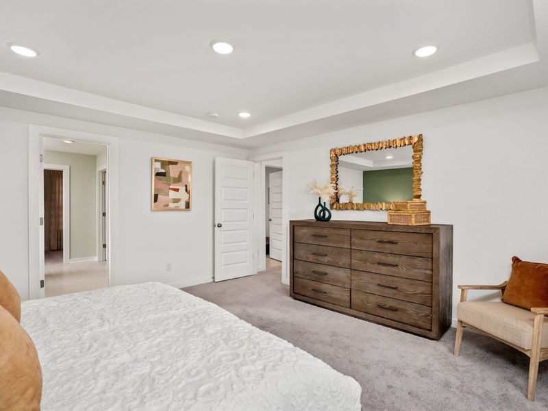 Furnished interior view inside a new home in Sage Farms, White House (Image 19).