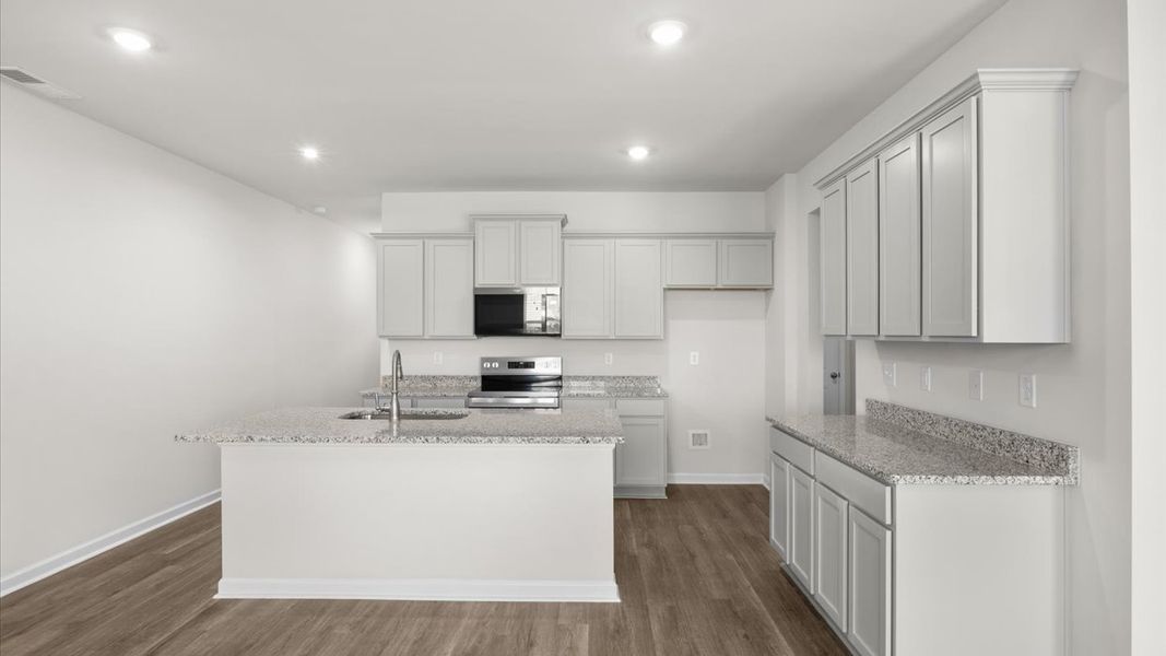 Furnished interior view inside a new home in Laurel Park Townhomes, Hephzibah (Image 7).