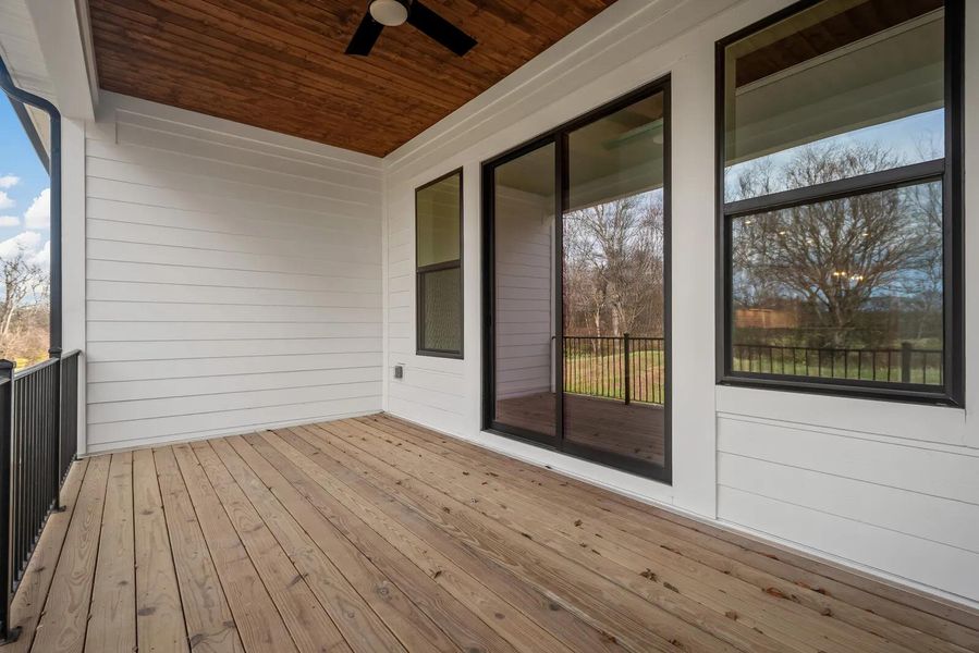 The Neilson A 2nd Story Covered Porch