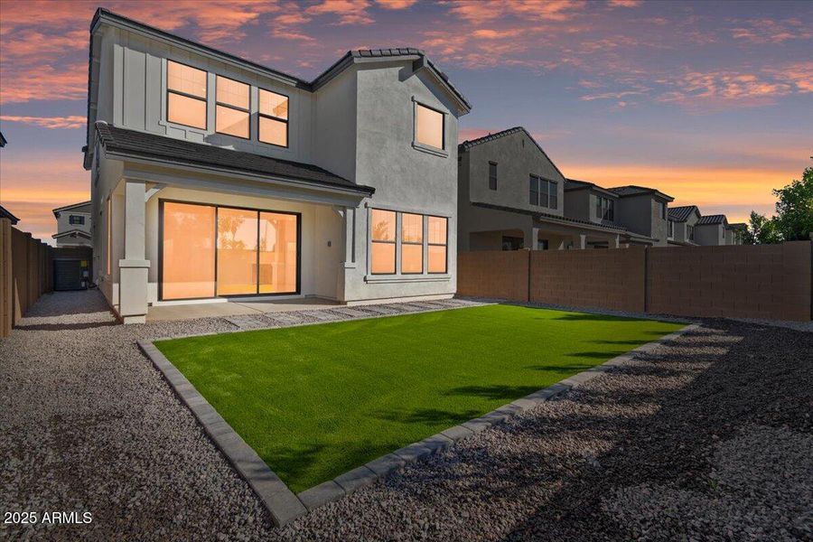 59-Back of home twilight 59-Back of home twilight