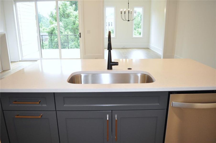 Close-up of interior finishes inside a home in , Marietta (Image 17).