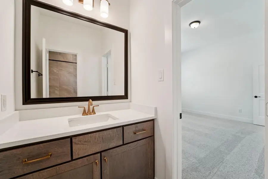 Furnished interior view inside a new home in The Woodlands Hills, Willis (Image 7).