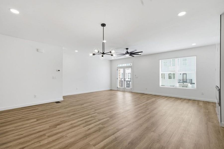 Spacious, unfurnished interior of a new home in , Decatur (Image 36).