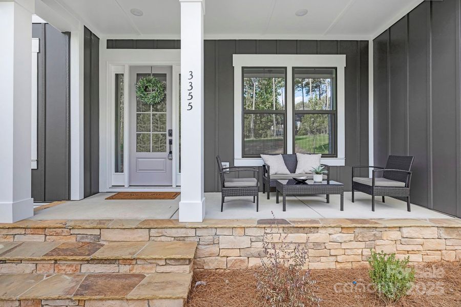 Exterior details and patio area of a home in , Lancaster (Image 3).