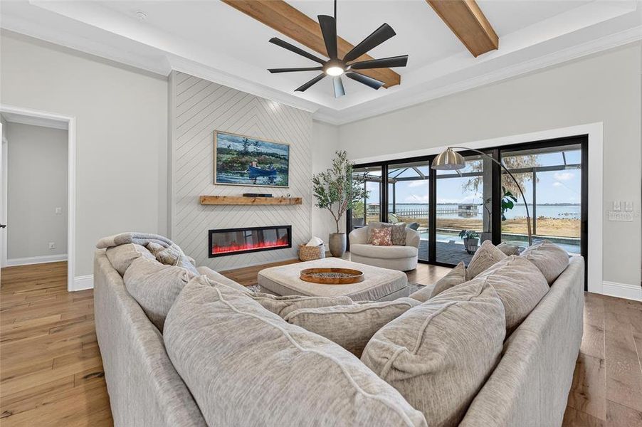 Furnished interior view inside a new home in , Bartow (Image 12).