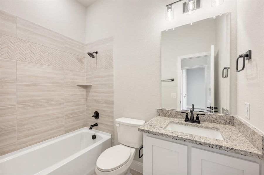 Furnished interior view inside a new home in Villages of Walnut Grove, Midlothian (Image 12).