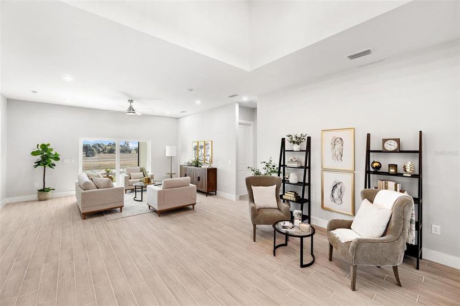 Furnished interior view inside a new home in , Placida (Image 11). Furnished interior view inside a new home in , Placida (Image 11).