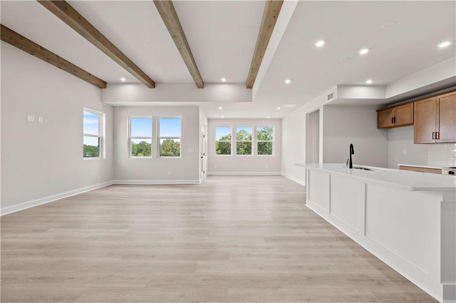 Spacious, unfurnished interior of a new home in Gatherings® at GreenHouse, Marietta (Image 24).