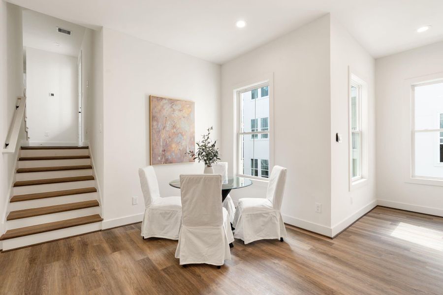 Furnished interior view inside a new home in , Houston (Image 11).