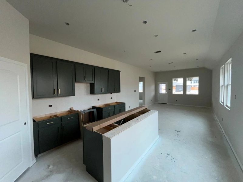 In-progress construction of a new home in Lariat, Liberty Hill, TX (Image 15).