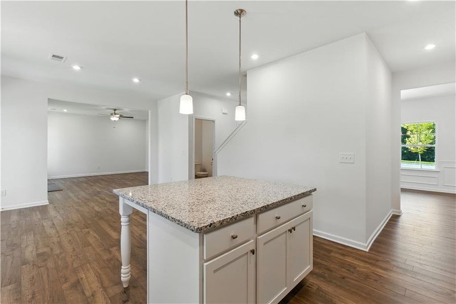 Furnished interior view inside a new home in Maple Village, Adairsville (Image 4).