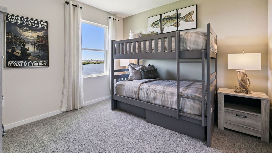 Furnished interior view inside a new home in Campbell Crossing, Port Orange (Image 15).