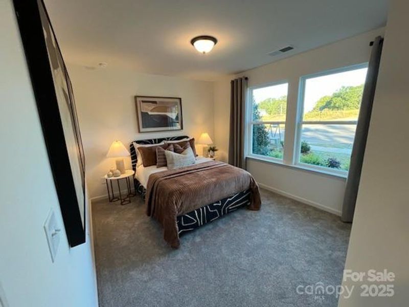 Furnished interior view inside a new home in Sheffield, Indian Trail (Image 4). Furnished interior view inside a new home in Sheffield, Indian Trail (Image 4).