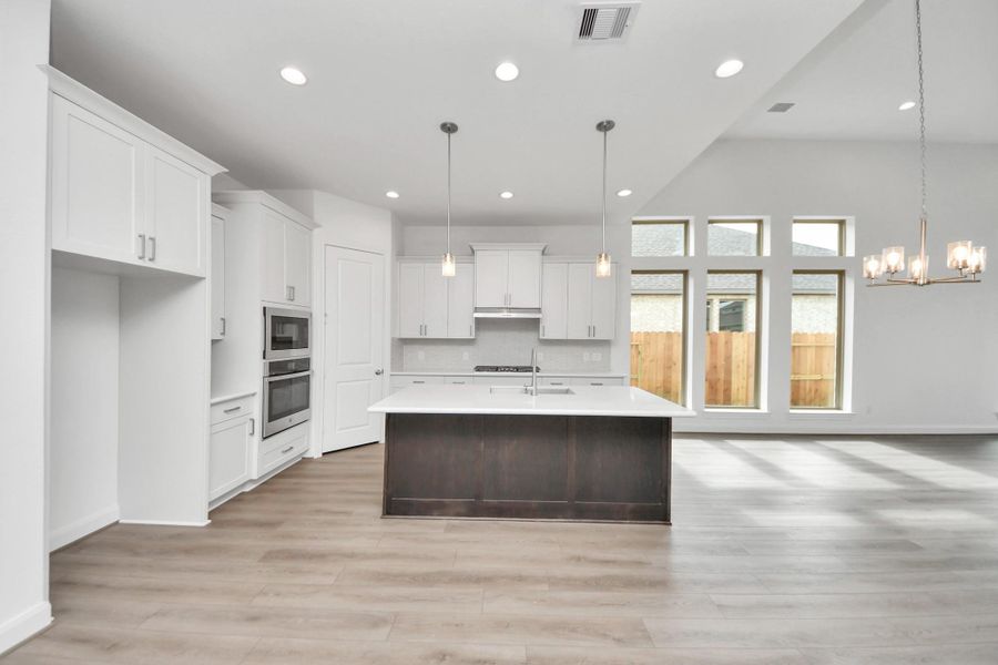 Furnished interior view inside a new home in Marvida, Cypress (Image 7).