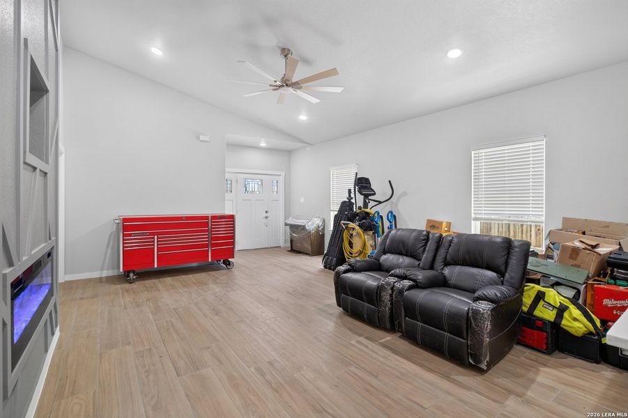 Furnished interior view inside a new home in , San Antonio (Image 16). Furnished interior view inside a new home in , San Antonio (Image 16).