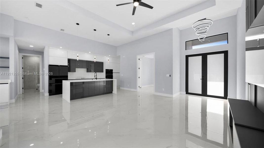 Furnished interior view inside a new home in , Cape Coral (Image 12).