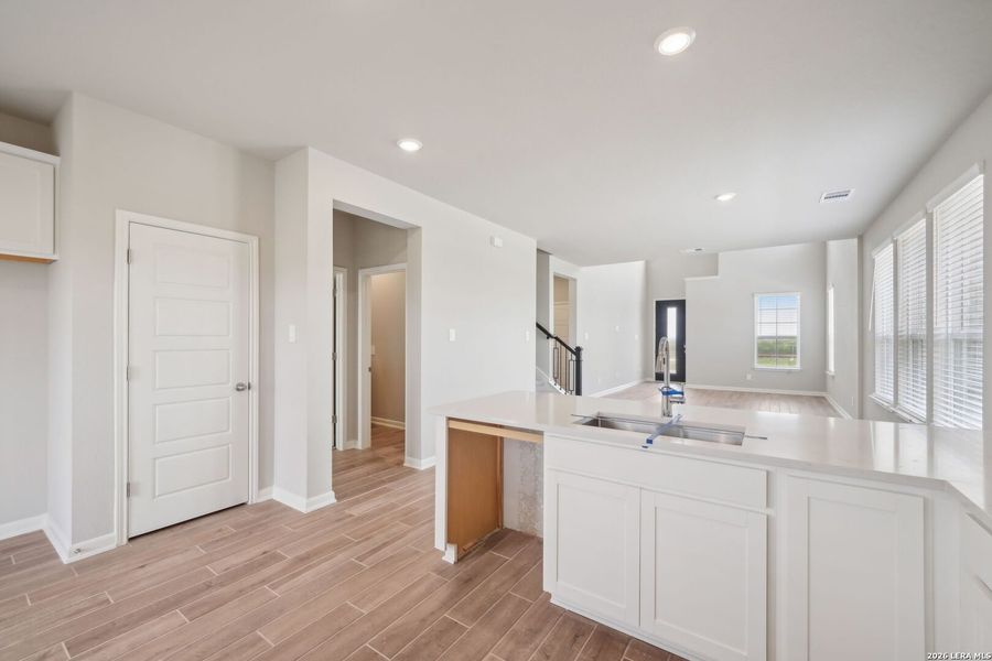 Furnished interior view inside a new home in Legendary Trails - Premier Series, Cibolo (Image 9).