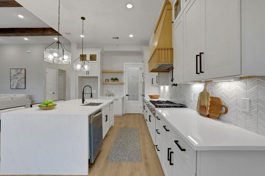 Furnished interior view inside a new home in , Montgomery (Image 14). Furnished interior view inside a new home in , Montgomery (Image 14).