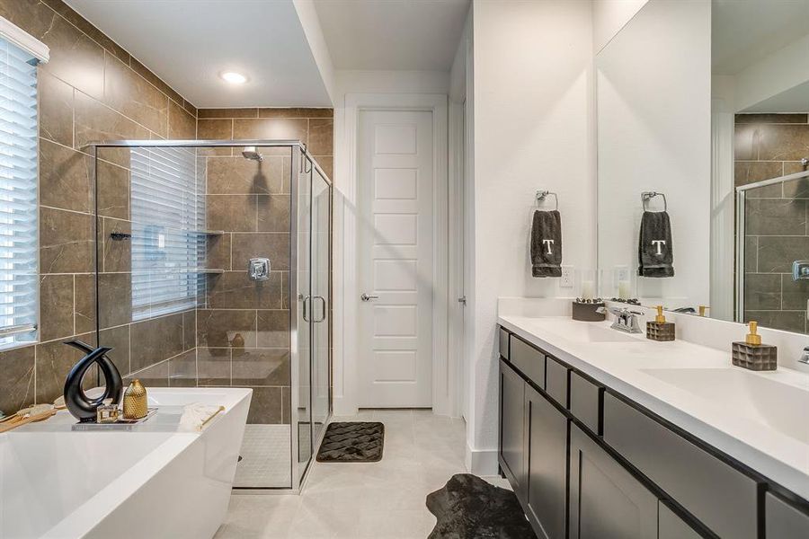 Furnished interior view inside a new home in Karis, Crowley (Image 23).