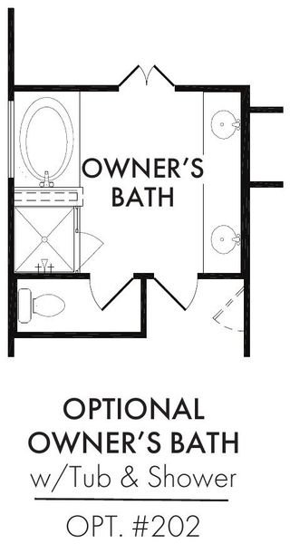 Master Bath – Tub Shower 1/2 Wall Master Bath – Tub Shower 1/2 Wall