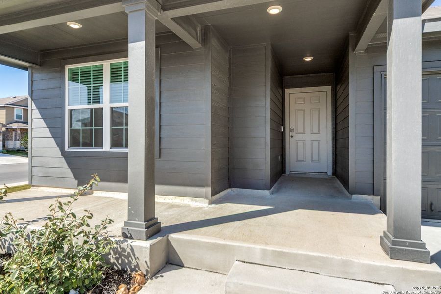 Exterior details and patio area of a home in , San Antonio (Image 19). Exterior details and patio area of a home in , San Antonio (Image 19).