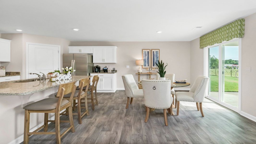 Furnished interior view inside a new home in Gates Village, Lugoff (Image 11). Furnished interior view inside a new home in Gates Village, Lugoff (Image 11).