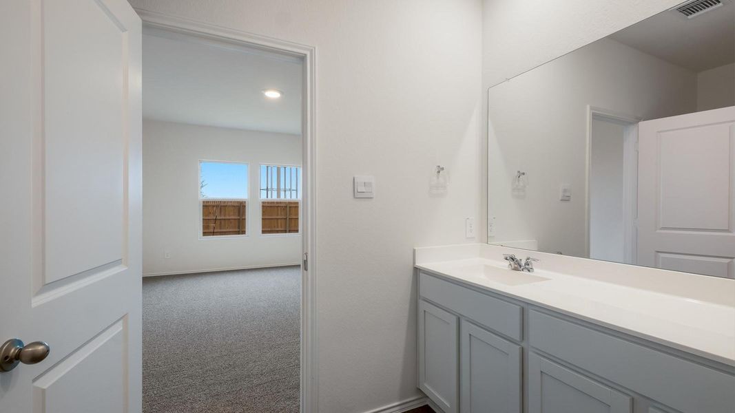 Furnished interior view inside a new home in Talavera, Kyle (Image 11). Furnished interior view inside a new home in Talavera, Kyle (Image 11).