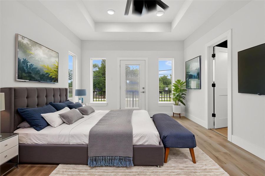 1067-Master Bedroom Virtually Stagged