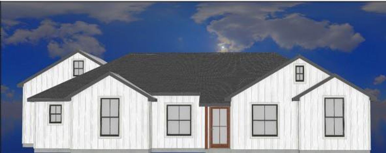 Modern Farmhouse Front Elevation