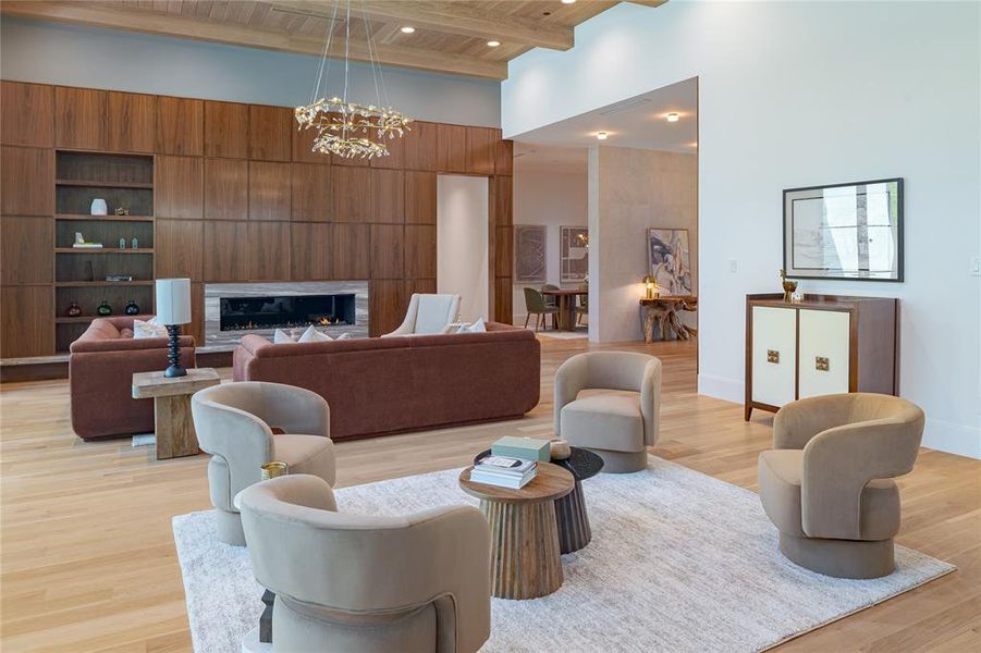 Furnished interior view inside a new home in , Dallas (Image 4). Furnished interior view inside a new home in , Dallas (Image 4).