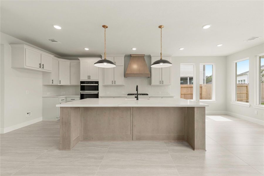 Furnished interior view inside a new home in ARTAVIA®, Conroe (Image 11).