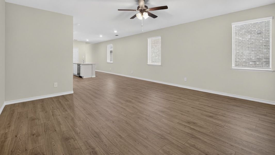 Representative unfurnished interior of a home built from the Cayuga by D.R. Horton in Magnolia at Legacy Hills, Celina (Image 10). Representative unfurnished interior of a home built from the Cayuga by D.R. Horton in Magnolia at Legacy Hills, Celina (Image 10).