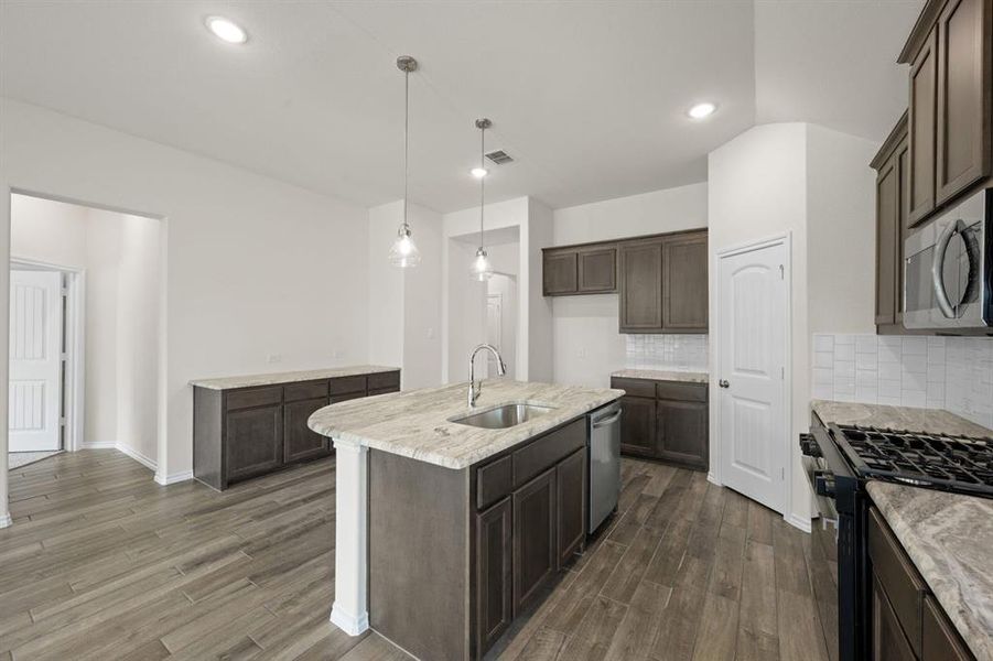Furnished interior view inside a new home in Silo Mills - Select Series, Joshua (Image 14).