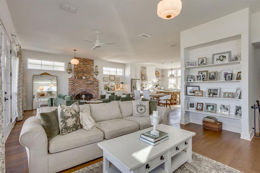 Furnished interior view inside a new home in , Weatherford (Image 20).