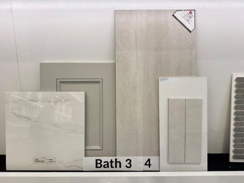 Upstairs Bath 3 and 4 slections.